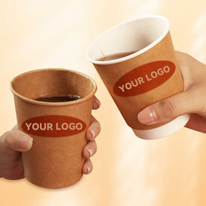 कॉफी के लिए 8 औंस पेपर कप कॉफी के लिए छोटे 9 औंस टोगो डिस्पोजेबल ड्रिंकवेयर कप का उपयोग करते हैं - Product Image 5