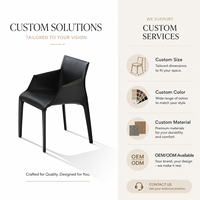 Fauteuil d'appoint moderne de luxe en cuir origami avec dossier plié géométrique pour villa, hall d'hôtel - Fabricant OEM/ODM