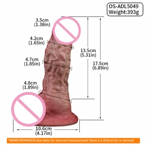 OS-ADL5049 Jouet sexuel réaliste en forme de pénis et gode vaginal très populaire - Product Image 6