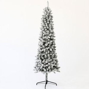 Nouvel Arbre de Noël Classique en PVC, Décoration de Noël, Arbre Artificiel Vert Flocqué et Épaissi, Meilleure Vente - Product Image 4