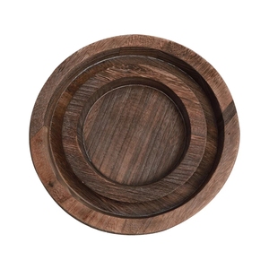 <span class=keywords><strong>Vassoio</strong></span> in legno <span class=keywords><strong>portacandele</strong></span> piccolo piatto decorativo in legno pilastro <span class=keywords><strong>portacandele</strong></span> per fattoria casa controsoffitto bagno caffè - Product Image 5