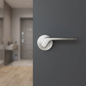 Poignée de porte de placard classique en laiton pour la maison, la salle de bain, le salon, finition nickel poli, quincaillerie durable et robuste - Product Image 4