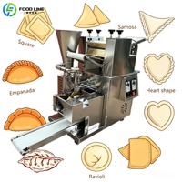Machine de formage et de fabrication entièrement automatique multifonctionnelle pour grandes empanadas, samosas, momos, manti, rouleaux de printemps et raviolis