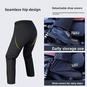 <span class=keywords><strong>Chubasquero</strong></span> <span class=keywords><strong>profesional</strong></span> para motocicleta y <span class=keywords><strong>ciclismo</strong></span> para hombres, impermeable, tipo dividido, talla XL para jinetes para llevar - Product Image 6