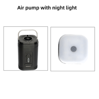 Pompe à air portable pour emballage direct usine, pour oreillers, vêtements, sacs de rangement, avec batterie rechargeable intégrée de 1200 mAh