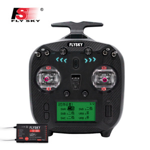 Transmisor Flysky Fs St8 de 8 Canales con Receptor Sr8 para Avión, Dron, Barco y Coche RC - Product Image 1