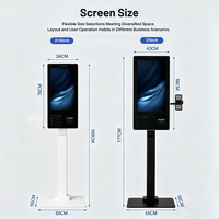 Kiosco Interactivo con Pantalla Táctil, Estilo Vertical, con Impresora POS y Dispositivo de Pago para Servicio Desatendido
