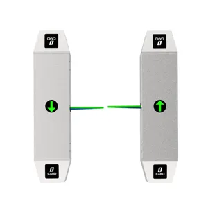 עיצוב חדש בקרת גישה RFID טביעת אצבע מנגנון פנים שער מחסום דש שער nfc קורא שער מחסום דש