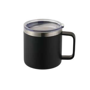<span class=keywords><strong>Amazon</strong></span> venta caliente color personalizado doble pared acero inoxidable vacío oficina botella taza de café con mango - Product Image 2