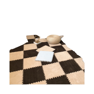 Alfombra de espuma EVA hecha a mano, moderna, de felpa, con diseño de loseta cuadrada, lavable, para oración y gateo de bebés, ¡oferta especial de fábrica! - Product Image 4