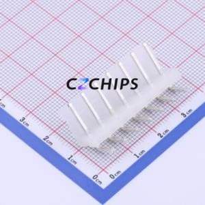 HC-5.08-7AW-G Wire-to-Board Pin Header Bent Lead Through Hole,P=5.08mm Connector 1x7P 5.08mm Right Angle Insert CH - Product Image 1