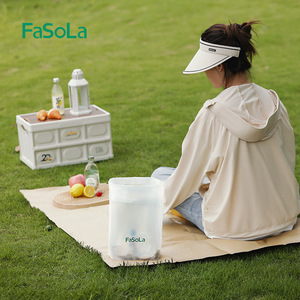 FaSoLa Trash Bags L Size Thickened Stand Up For Camping Picnic Kitchen Use - Product Image 3