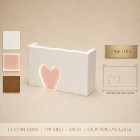 Comptoir de caisse personnalisé avec éclairage LED, bureau de caisse pour le commerce de détail, durable, facile à nettoyer, mobilier de réception pour magasin
