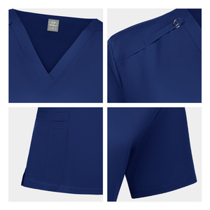 Unisex Medical Scrub Suits Split Set Moisture Wicking For Doctors And Healthcare Professionals - Product Image 4