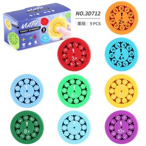 Mát mẻ Toán Học Spinners Giải Quyết Toán Học câu đố cho trẻ em nhựa số học Đồ chơi máy tính để bàn toán nhân trò chơi bé trai Quà Tặng - Product Image 2