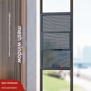 Ventanas Corredizas con Mosquiteras de Aluminio Personalizadas para Sala de Estar y Cocina, Diseño Moderno, Anti-Robo - Product Image 2
