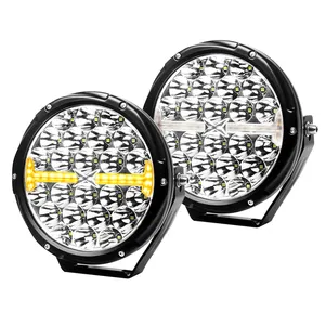 Lumières de conduite LED tout-terrain de 7 pouces, 4x4, lumière de travail Super brillante, lumière de conduite laser