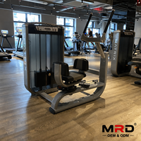 Máquina de torsión de torso giratorio para entrenamiento abdominal y oblicuo, fortalecedor de core, con carga media, con sistema de pin load de acero, equipo de fitness para gimnasio