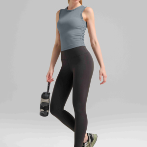 Nuovi Arrivi 2026: Leggings Yoga a Vita Alta Effetto Push-Up, Elasticizzati in Quattro Direzioni e Traspiranti per Donna, Accettiamo OEM - Product Image 1