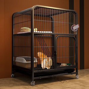 Super Large One-Piece Free Space <strong>Cat</strong> <strong>Cage</strong> Indoor Household Collapsible Animal House Button Bold Square <strong>Cat</strong> Villa Toilet for <strong>Cats</strong> - Product Image 3