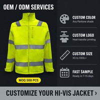 Veste de sécurité réfléchissante fluorescente SOFTSHELL, logo personnalisable, respirante, chaude, en polaire, vêtements de travail, col montant
