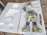 Décoration de chicha de haute qualité, sculpture de lumière nocturne astronaute, statue de narguilé astronaute, arts et artisanat, décoration de pièce, chicha