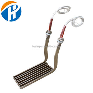 Tubo de Calentamiento Plano para Freidora, Calentador Tubular, Elemento Calefactor Eléctrico para Restaurantes de Comida Rápida - Product Image 2