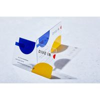 Cartes PVC transparentes de haute qualité, étanches, avec interface de communication RFID NFC 13,56 MHz pour adhésions, entreprises et hôtels