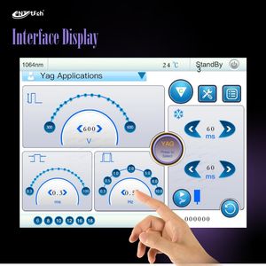 755nm Nd Yag a impulsi lunghi 1064nm Laser a freddo ad alta resistenza ringiovanimento della pelle macchina Laser ad alessandrite trattamento Spot - Product Image 3