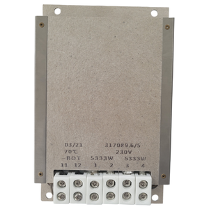 Caja de resistencias de calefacción ER de alta calidad F6.170.0781 317089.6/5 para calentador de secador de máquina de impresión Heidelberg - Product Image 1