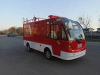 Nouveau véhicule de patrouille communautaire mini-pompeur haute performance, rouge, électrique, pour la lutte contre les incendies et le tourisme