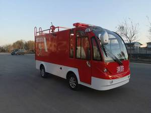 Nouveau véhicule de patrouille communautaire mini-pompeur haute performance, rouge, électrique, pour la lutte contre les incendies et le tourisme - Product Image 3