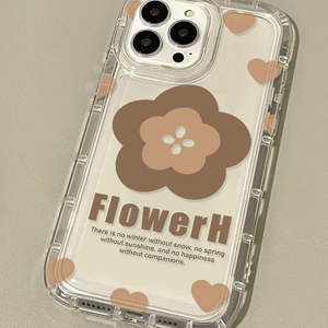 Custodia per telefono in TPU <span class=keywords><strong>trasparente</strong></span> <span class=keywords><strong>con</strong></span> bordo cuscino d'aria stampato <span class=keywords><strong>con</strong></span> fiori di caffè per <span class=keywords><strong>Iphone</strong></span> X Xr Xs Max <span class=keywords><strong>11</strong></span> 12 13 14 15 16 17 - Product Image 3