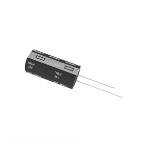 ตัวแทนจำหน่ายอย่างเป็นทางการ ตัวเก็บประจุแบบ Through Hole 560 uF CAP ALUM 560UF 20% 100V RADIAL ESY567M100AN2AA - Product Image 1