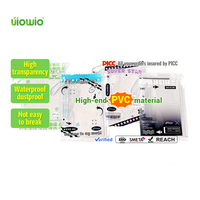 Étui de protection personnalisé UIOWIO, sac de rangement pour badges, sac de présentation, sac de protection pour pendentifs, porte-cartes