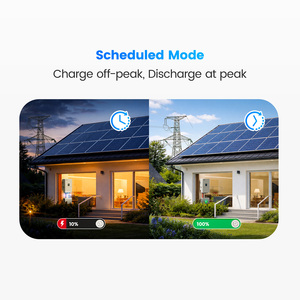 Chargeur solaire hybride ELS10K 51,2V/48V à onde sinusoïdale pure avec MPPT pour usage domestique et commercial, monophasé connecté au réseau - Product Image 4