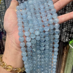 ลูกปัดหินธรรมชาติทรงกลมขนาด 12 มม. ขายส่ง, ลูกปัดอะเมทิสต์สีอ่อนธรรมชาติแบบหลวมสำหรับทำเครื่องประดับจำนวนมาก - Product Image 2