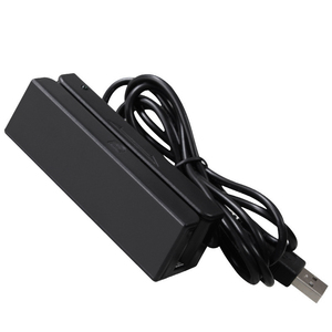 Lector de tarjetas de banda magnética Lector de tarjetas magnéticas todo en uno Lector RFID/IC/PSAM de 1/2/3 pistas - Product Image 1
