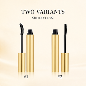 Tube de mascara en aluminium doré vide, contenant cosmétique avec applicateur, logo personnalisé pour l'emballage de maquillage des yeux - Product Image 4