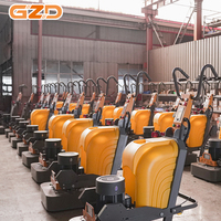 Meuleuse industrielle pour surfaces en béton GZD, moteur 7500W, machine à poncer les sols avec aspiration 220V/380V