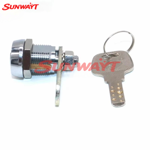 Cilindro de Cerradura de Leva de Aleación de Zinc Duradero, Cerradura con Llave de Puntos para Máquina Expendedora y Cajero Automático - Product Image 6