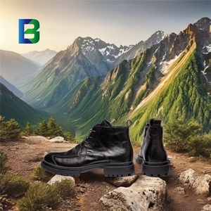 Dropshipping Custom Logo Casual Martin Chukka <strong>Boots</strong> <strong>Men</strong> Big Size Fashion Chunky <strong>Shoes</strong> Hiking Ankle <strong>Boots</strong> - Product Image 5