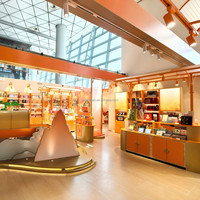 Conception de magasin de détail, projet OEM/ODM, comptoir d'exposition, vitrine, éclairage LED, solution complète pour centre commercial