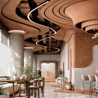 Service de conception 3D personnalisé haut de gamme, design minimaliste pour café, conception de kiosque à café, aménagement de comptoir à café