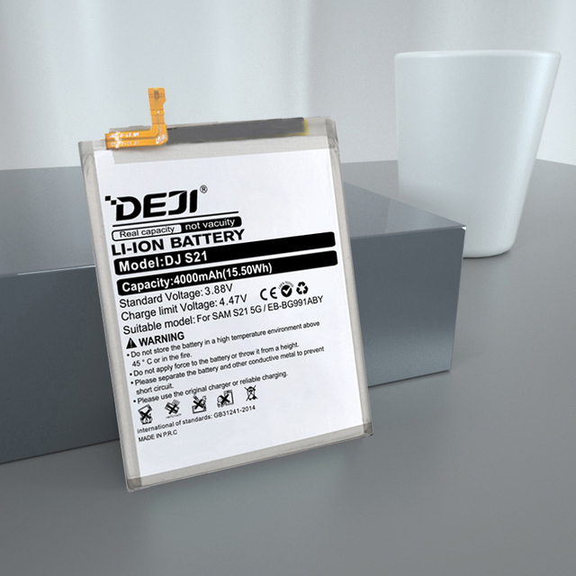 DEJI Cell Phone Rechargeable Battery EB-BG991ABY for Samsung S21 4G S21 5G G991 3.88V 4000mah Li-ion Battery