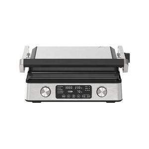 Gril à steak <span class=keywords><strong>XL</strong></span> Presse à <span class=keywords><strong>panini</strong></span> double face à 180 degrés Gril multi-contacts intelligent 4 en 1 Gril électrique numérique BBQ - Product Image 1