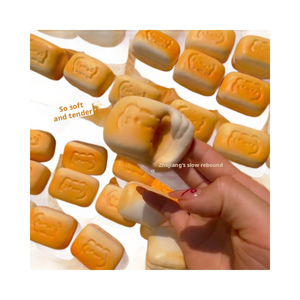 Juguete Blandito <span class=keywords><strong>de</strong></span> Simulación <span class=keywords><strong>de</strong></span> Sándwich Meow, Suave al Tacto, Pegajoso, <span class=keywords><strong>de</strong></span> Rebote Lento, Tipo Dumpling Squishy Needoh - Product Image 5