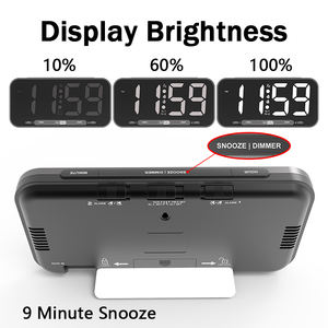 Factory <strong>LED</strong> <strong>Display</strong> 2USB Port 2Alarm Easy to Read Despertador <strong>Digital</strong> Wekker Digitaal Reveil Numerique Wecker - Product Image 4