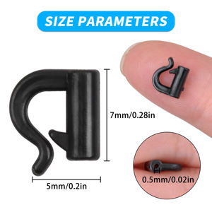 100 buah cepat berubah <span class=keywords><strong>Spinner</strong></span> Clevis memancing Clevis Crawler <span class=keywords><strong>Harness</strong></span> <span class=keywords><strong>Walleye</strong></span> Rig kecepatan Clevis untuk <span class=keywords><strong>Spinner</strong></span> pisau aksesoris - Product Image 2