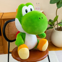 Juguete de Peluche de Alta Calidad de Mario, Luigi y Dinosaurio Yaoxi, Mesa con Muñeca, Regalo para Niños, Almohada, Decoración de Habitación